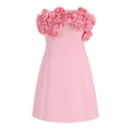 High-End Women's Tube Top Lace-up Party Dress